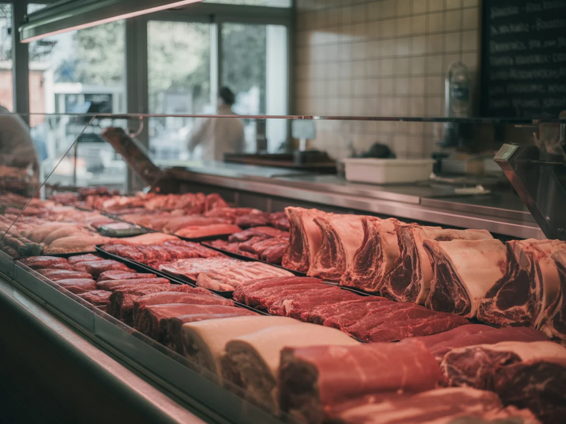 Sélection de viandes halal fraîches chez Hallal-lujah